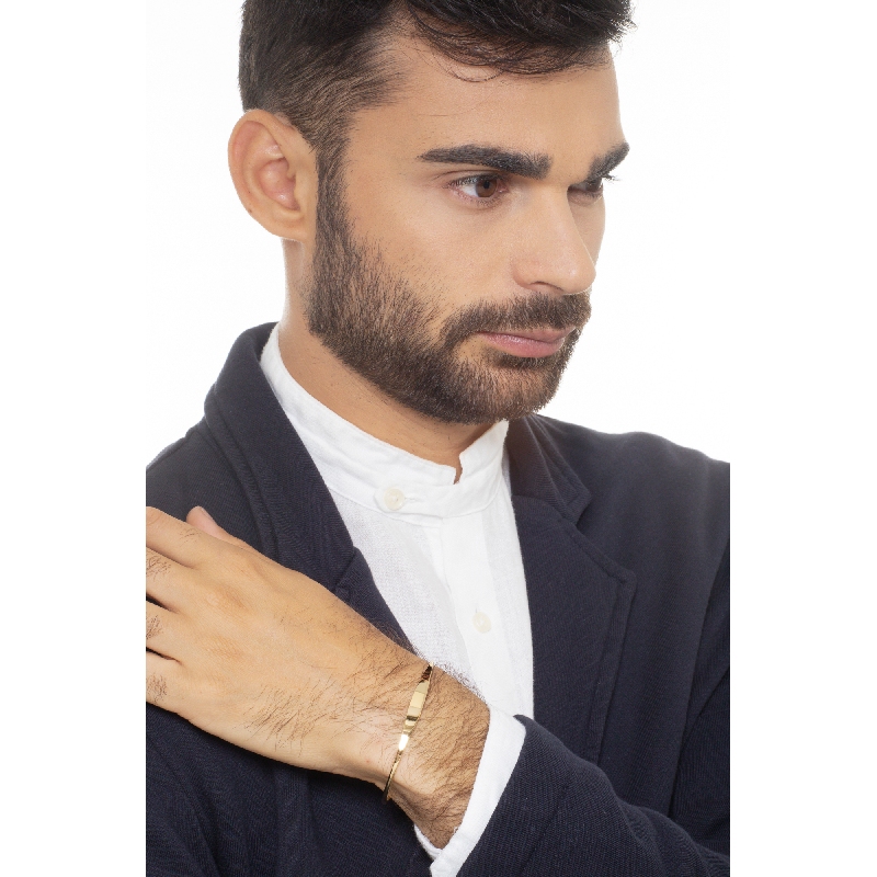 Rigid bracelet in 18k yellow gold Rigid bracelet in 18k yellow gold