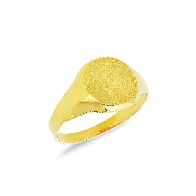 Signet ring in yellow gold 18k 