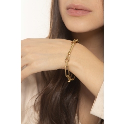 750 yellow gold chain bracelet 2