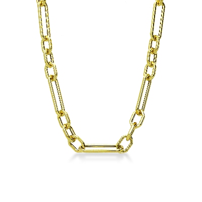 Necklace in yellow gold 18k