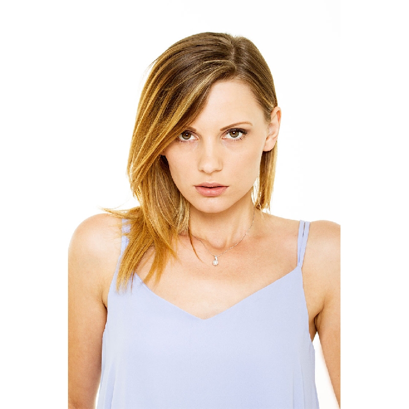 Necklace in 18k white gold with pearl and diamonds Necklace in 18k white gold with pearl and diamonds