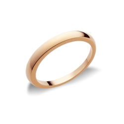 Special wedding ring in 18k rose gold