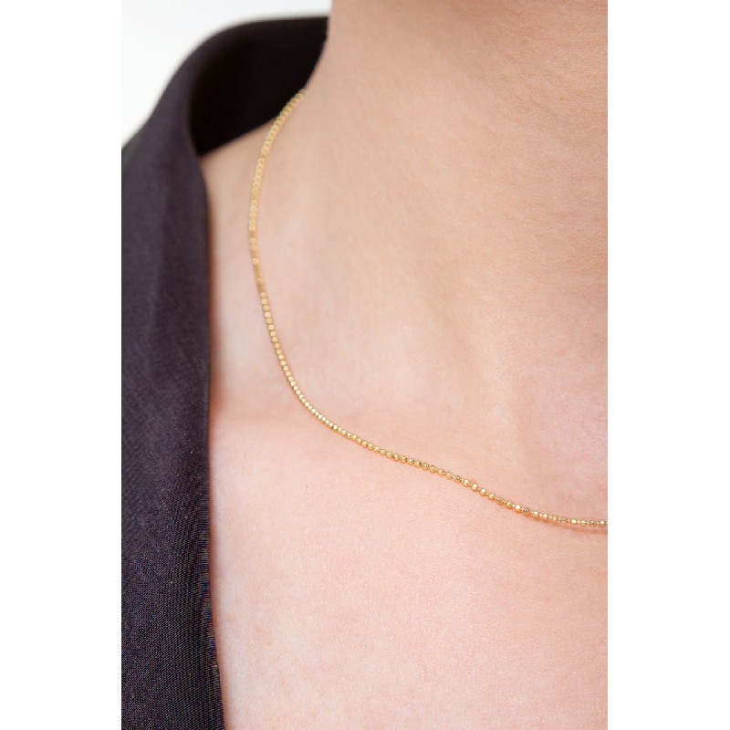 18k yellow gold spheres chain 18k yellow gold spheres chain