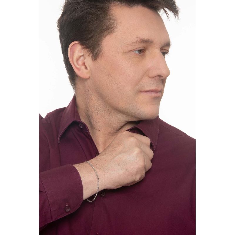 Spheres bracelet in 18k white gold