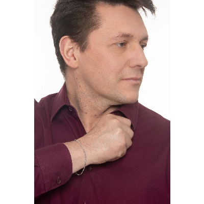 Spheres bracelet in 18k white gold