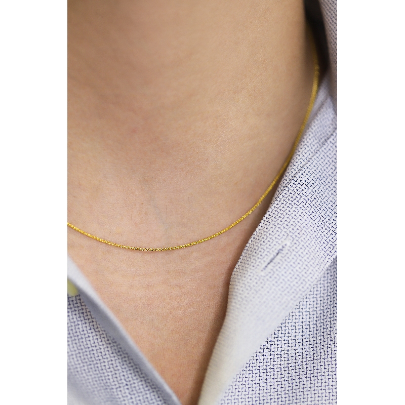 Chain in 18k yellow gold Chain in 18k yellow gold