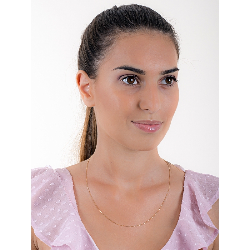 Yellow gold 18k chain, 50 cm