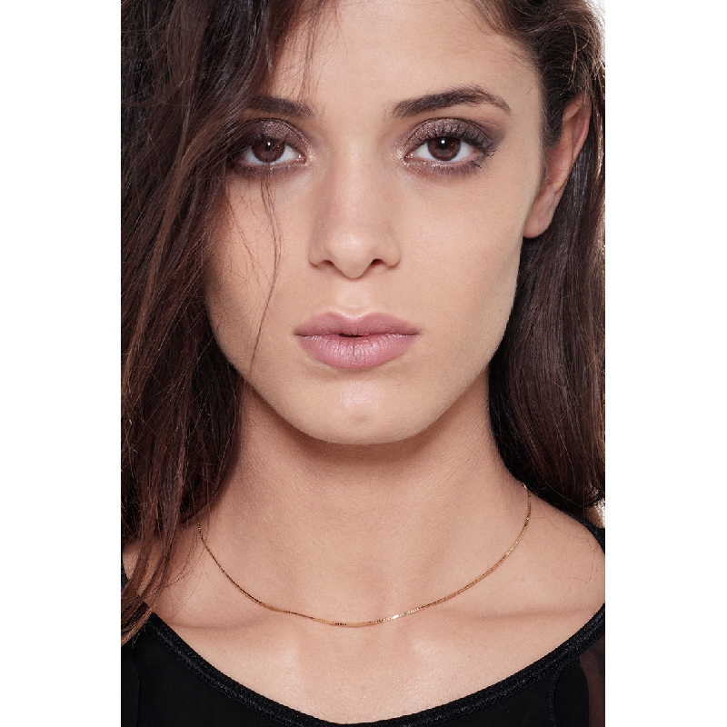 18k yellow gold venetian necklace