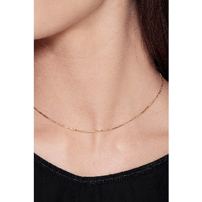 18k yellow gold venetian necklace