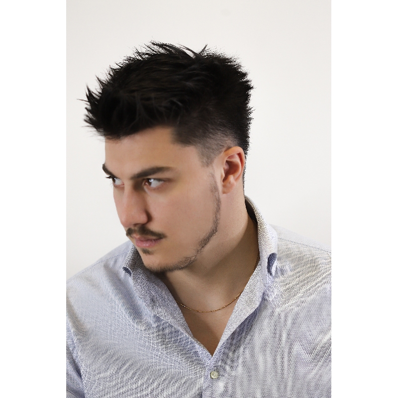 Venetian links necklace in 18k yellow gold, 50 cm