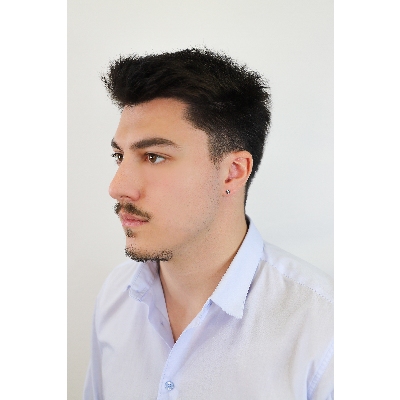 18k rose gold single earring cross with black diamonds