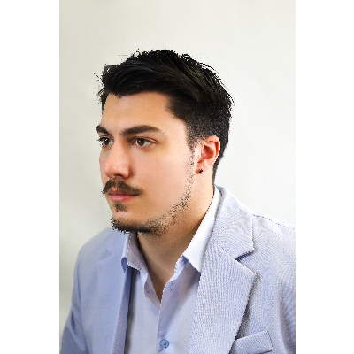 White gold 18k 4 prong black diamond single stud earring