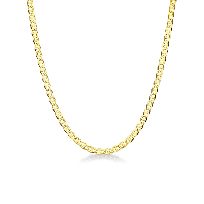Men 18k yellow gold chain