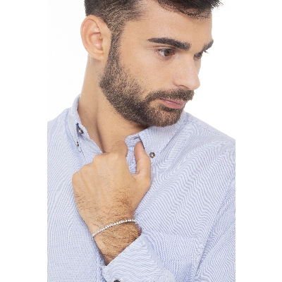 Tennis Bracelet 18k White Gold with Diamond 