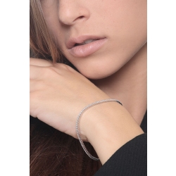 18k white gold tennis bracelet with diamonds 2