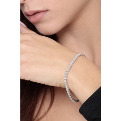 diamonds 18k white gold tennis bracelet 2