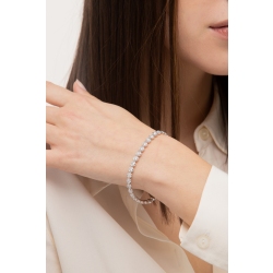 Diamond Tennis Bracelet for Women in White Gold 2