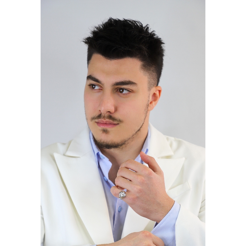 Diamonds White gold 18k pinky ring Diamonds White gold 18k pinky ring