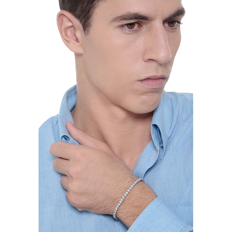 Tennis bracelet diamonds in white gold 18k Tennis bracelet diamonds in white gold 18k