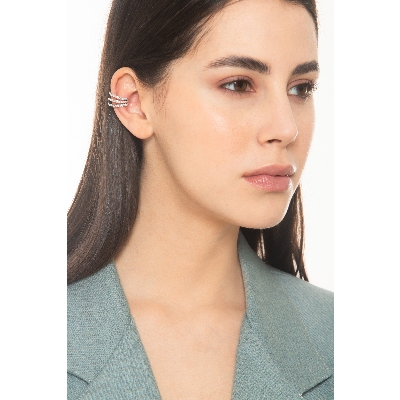 Diamond Earcuff 750 White Gold