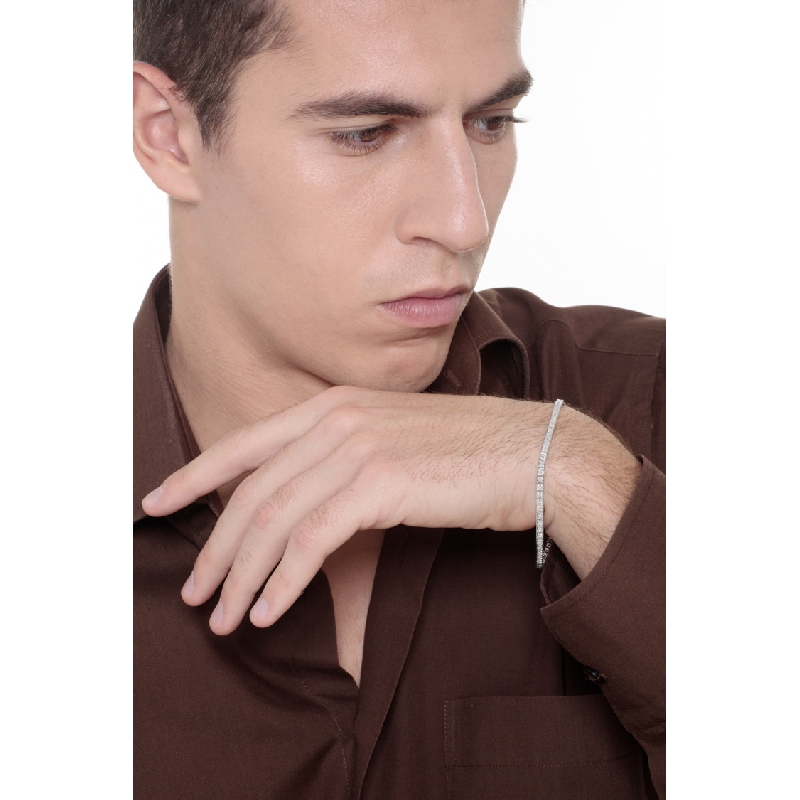 White gold 18k tennis bracelet diamonds White gold 18k tennis bracelet diamonds