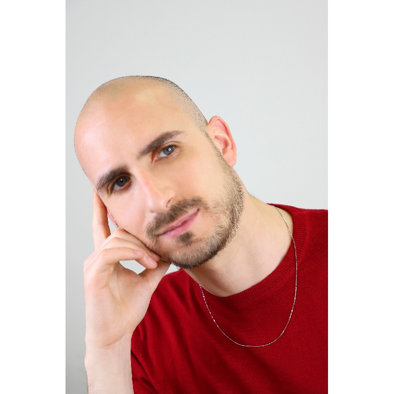 White gold 18k chain, 50 cm