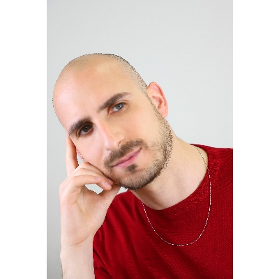 White gold 18k chain, 50 cm