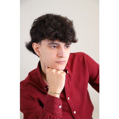 18k yellow gold bracelet for man