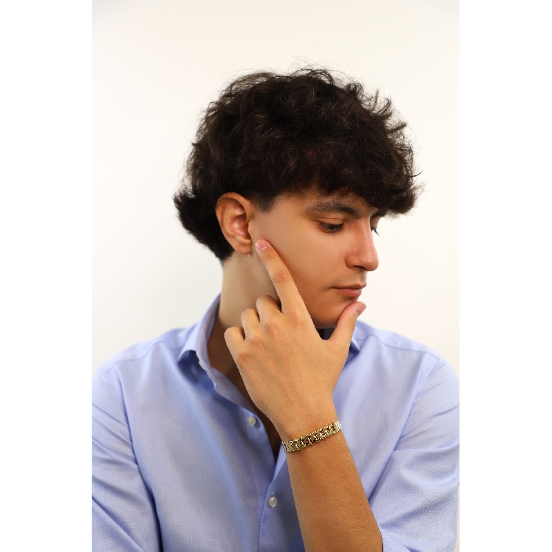 18k Golden man bracelet