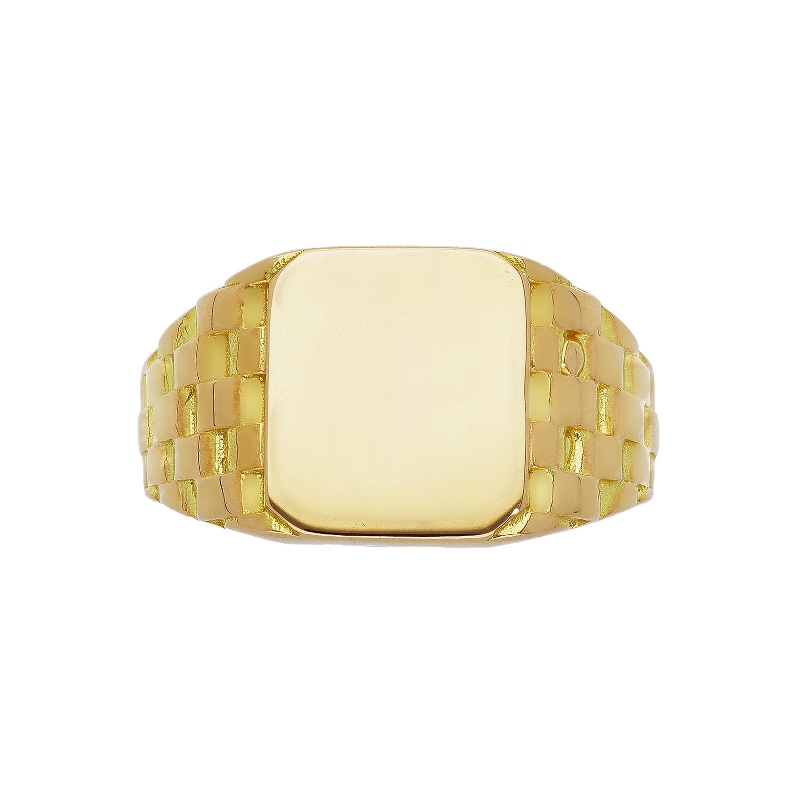 Yellow gold 18k male ring  Yellow gold 18k male ring