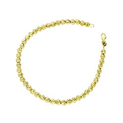 750 yellow gold bracelet