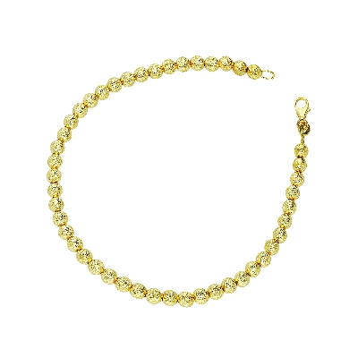 750 yellow gold bracelet