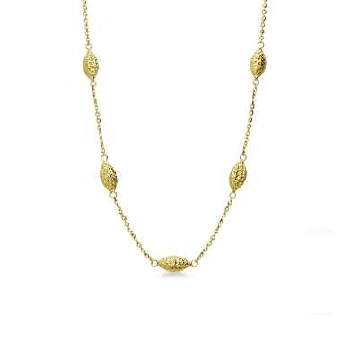 750 yellow gold design necklace