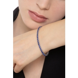 Blue sapphire tennis bracelet  2