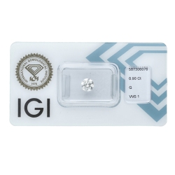 IGI Certified Diamond CT 0.90 G VVS 1