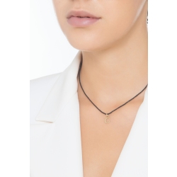 Pendant with initial letter G in uppercase in 18k yellow gold 2