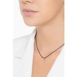 Pendant with initial letter A in italic in 18k yellow gold 2