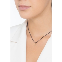 Pendant with initial letter I in italic in 18k yellow gold 2