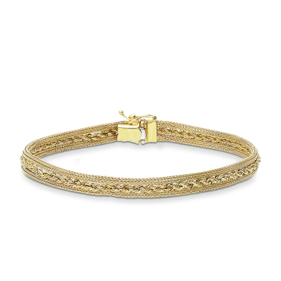 18k yellow gold bracelet 