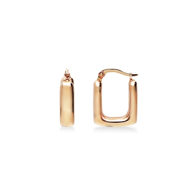 Earrings in rose gold 750