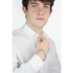 750 white gold chain bracelet 2