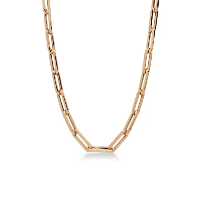 750 rose gold chain necklace