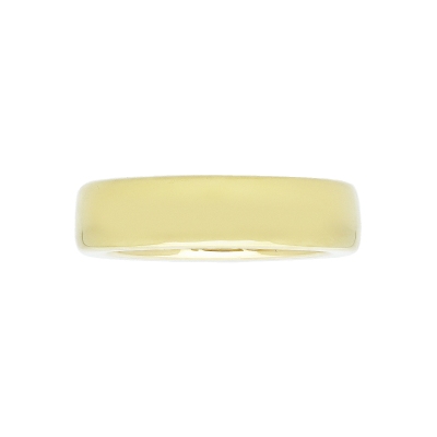 750 yellow gold band ring