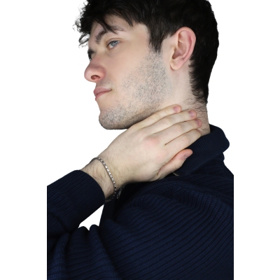 18k white gold tennis bracelet diamonds