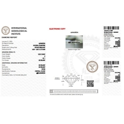IGI Certified Diamond   CT 0,32  E  VS 1 2