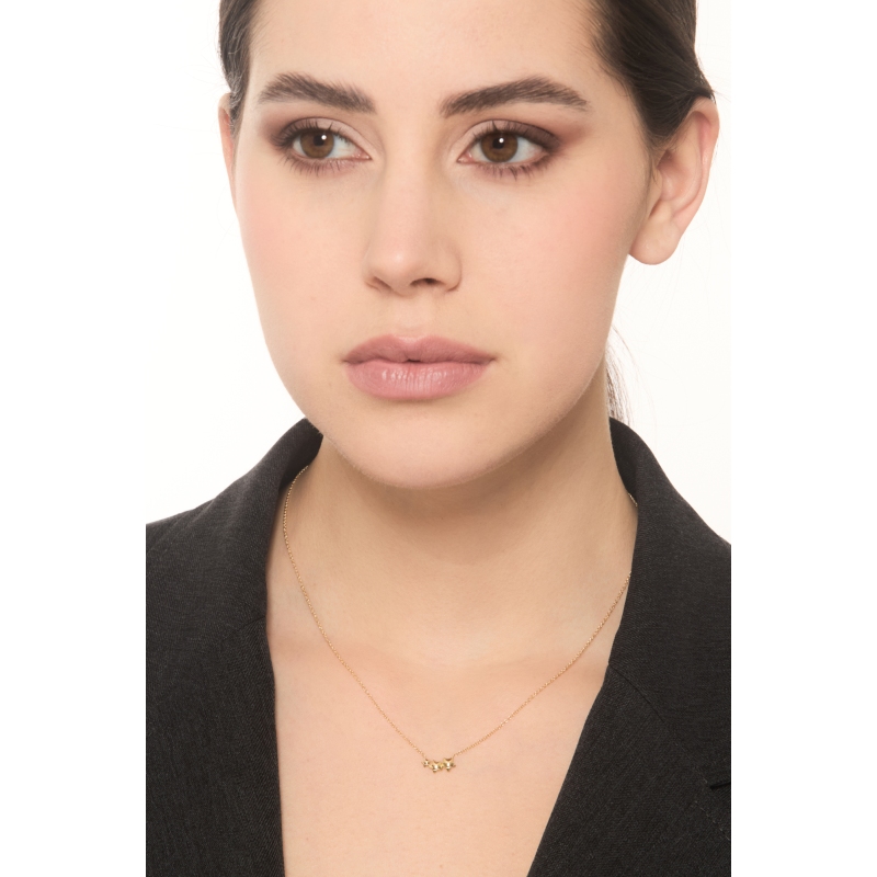 Stars necklace in yellow gold 18k Stars necklace in yellow gold 18k