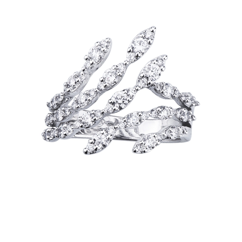 TOI et MOI ring with diamonds in gold 750 TOI et MOI ring with diamonds in gold 750