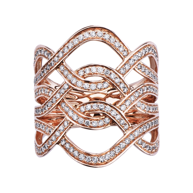 Rose gold 750 band ring  Rose gold 750 band ring