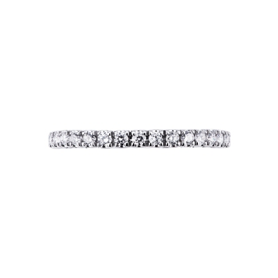 White gold 18k eternity ring diamonds