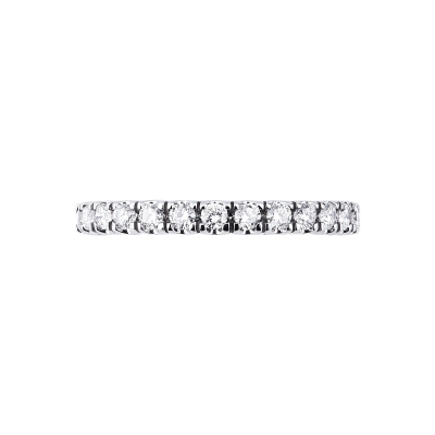 18k white gold eternity ring diamonds 